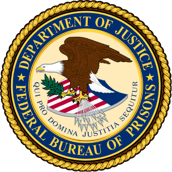Department of Justice Federal Bureau of Prisons Logo