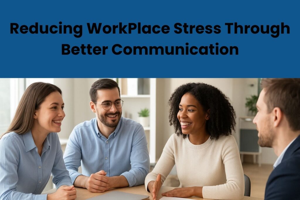 reducing workplace stress through communication