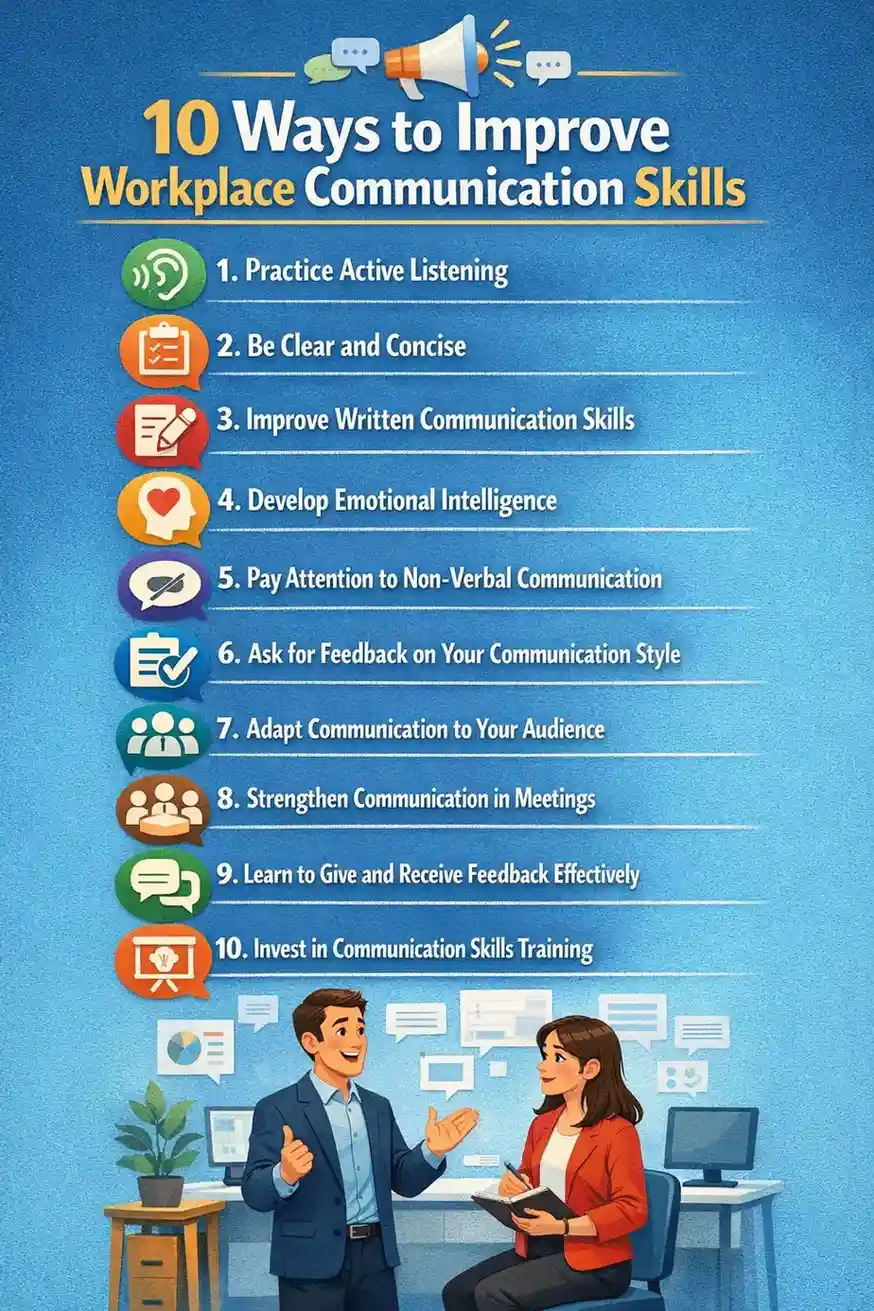 10 Ways to Improve Workplace Communication Skills